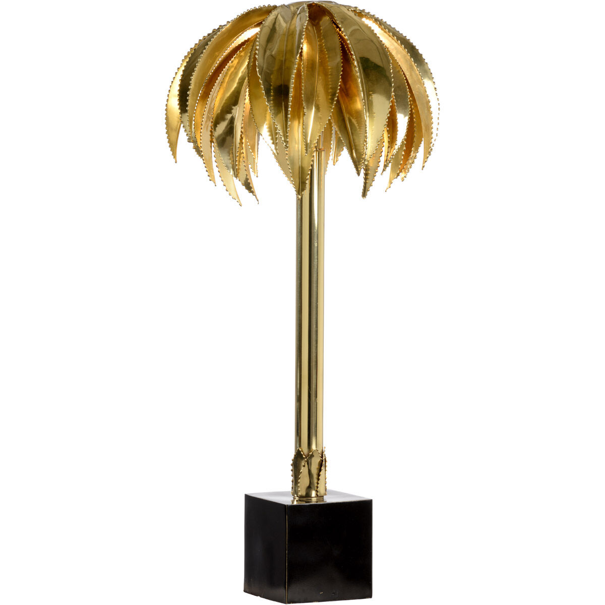 Wildwood 31 inch 25 watt Polished/Black Table Lamp Portable Light