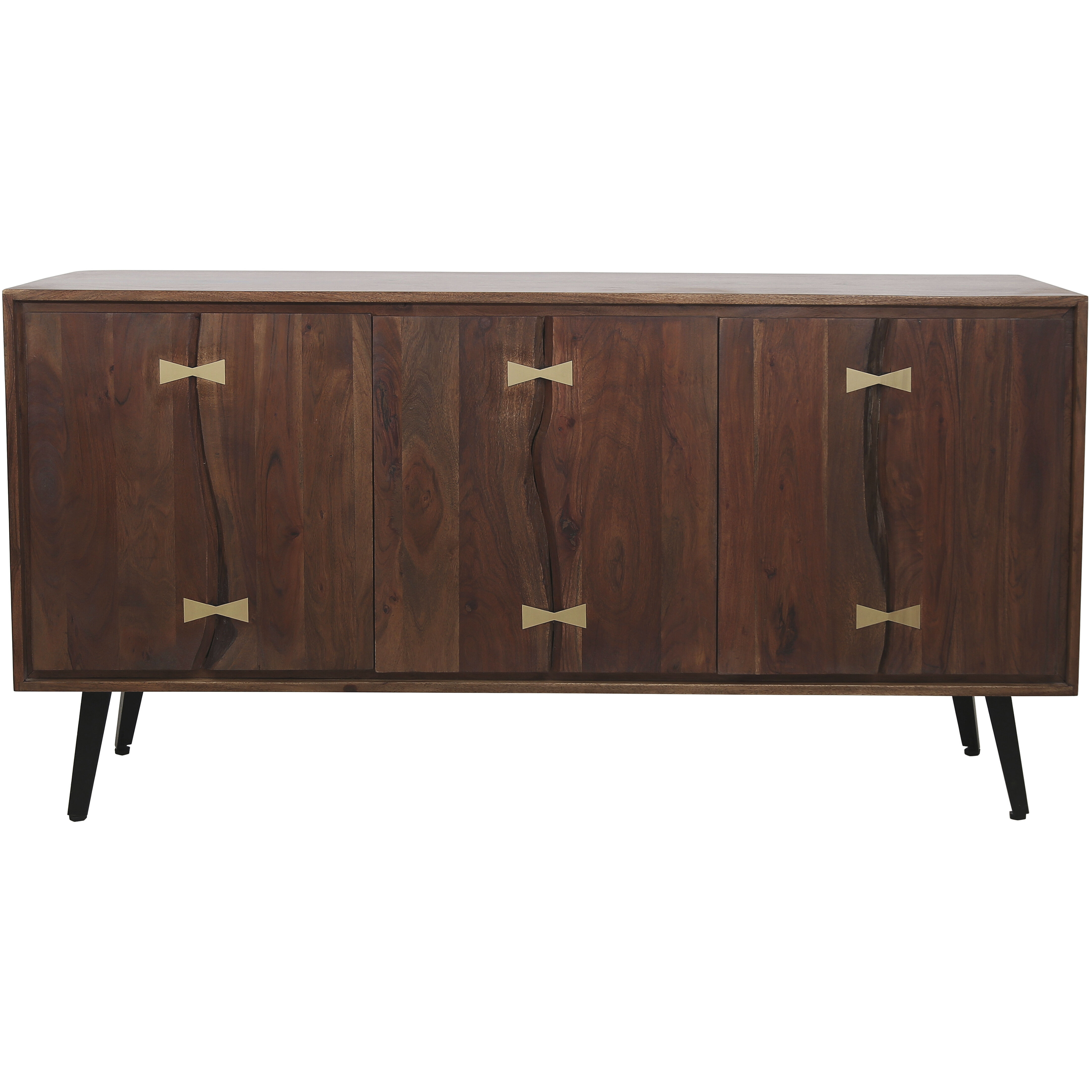 Asther 63 X 17.7 inch Natural and Black Sideboard