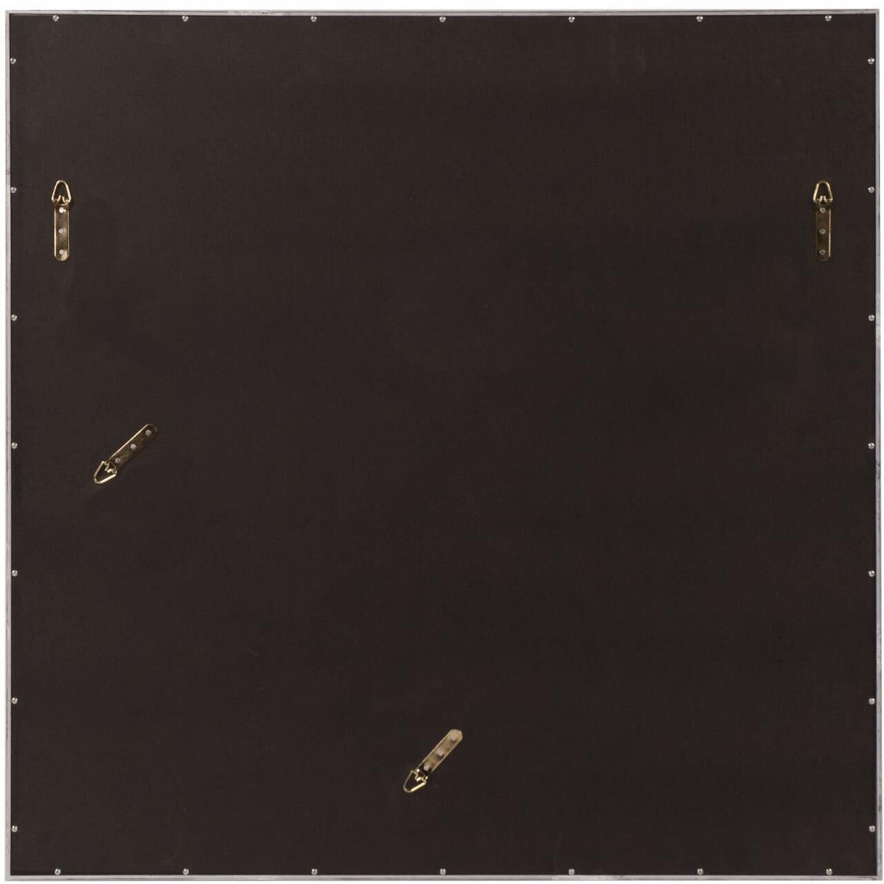 Isa 40 X 40 inch Bright Nickel Wall Mirror