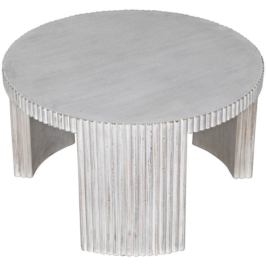 Jgor 32 X 32 inch White Wash Side/Coffee Table