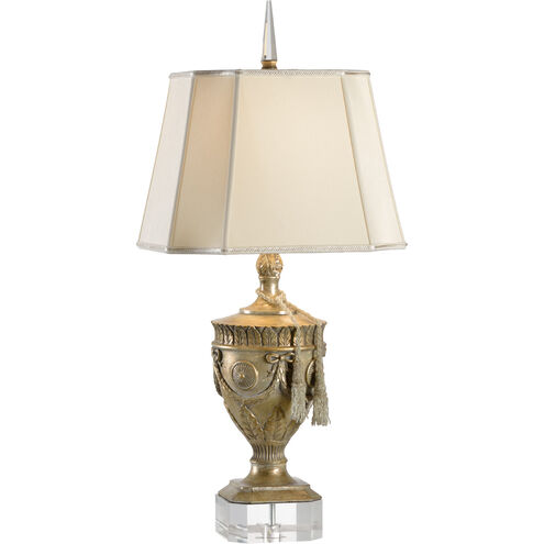 Frederick Cooper 33 inch 60.00 watt Champagne/Clear Table Lamp Portable Light