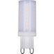 Lumos LED JCD LED G9 Double Loop 5 watt 3000K Mini and Pin-Based LED