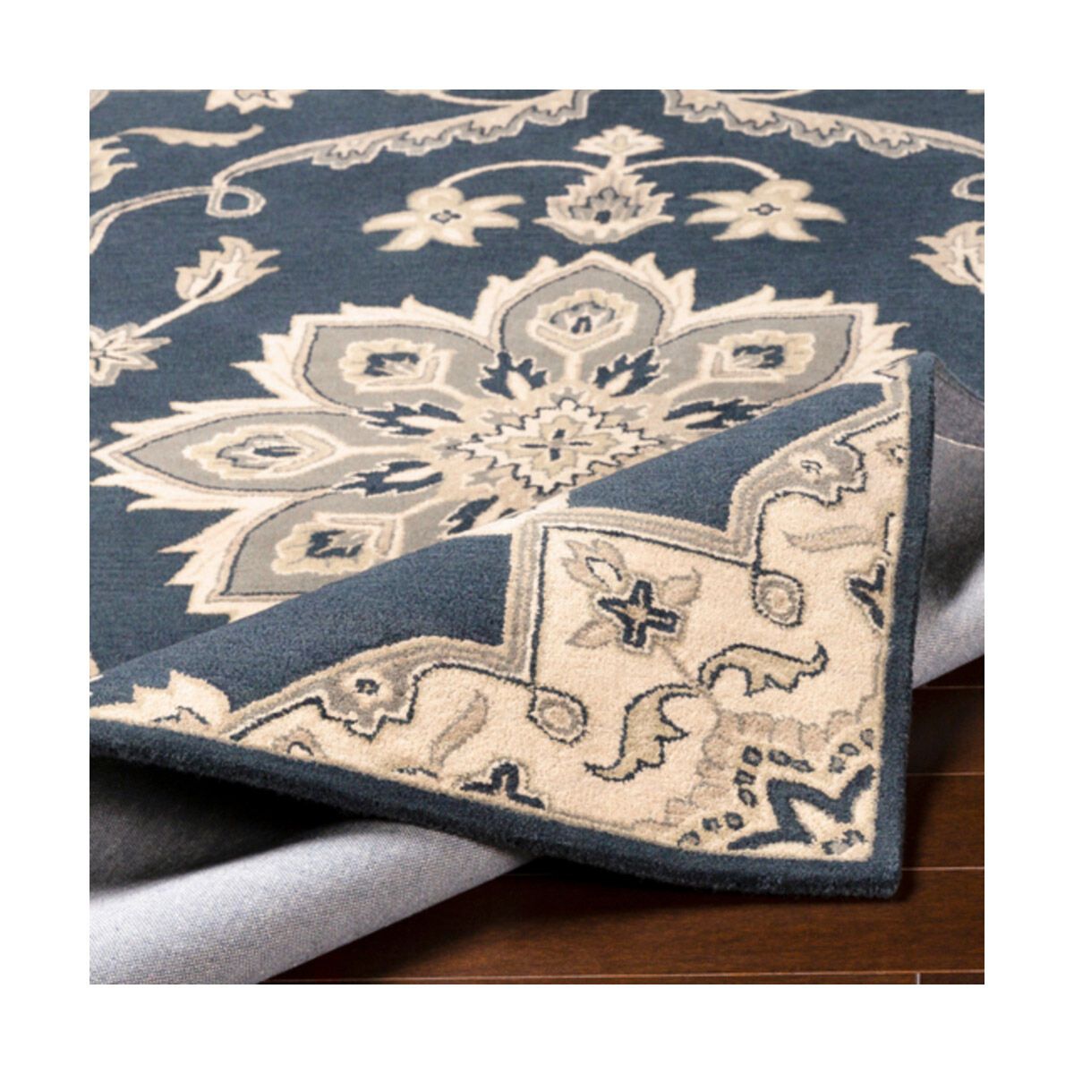 Caesar 96 X 30 inch Navy/Khaki/Beige/Sage/Tan Rugs, Runner