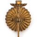 Clove 1 Light 5.5 inch Antique Gold Leaf Wall Sconce Wall Light, Single