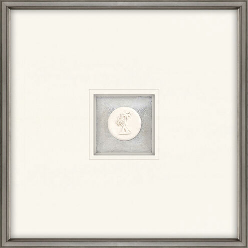 Waterside White and Blue Framed Art