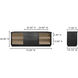 Charlotte 75 X 19.75 inch Multicolor Sideboard