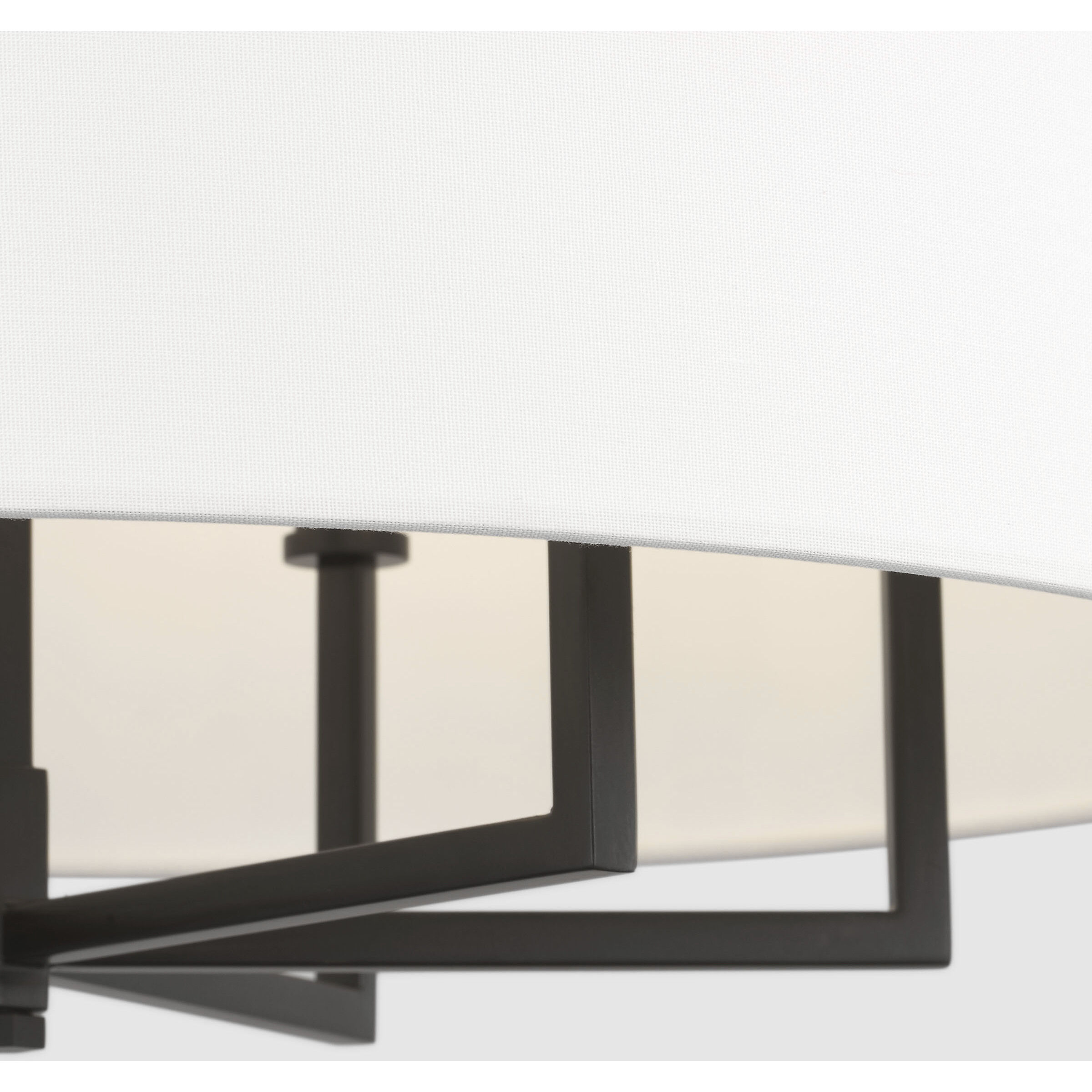 TOB by Thomas O'Brien Danica 6 Light 25 inch Aged Iron Chandelier Ceiling Light