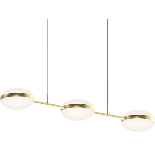 Pillows LED 48.5 inch Brass Pendant Ceiling Light
