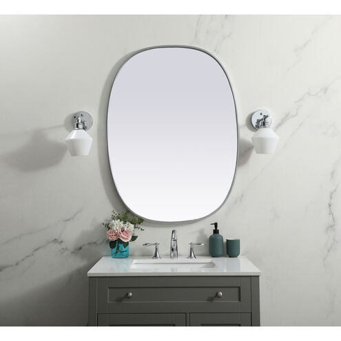 Brynn 40 X 30 inch Silver Mirror in 30 x 40
