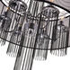Amelia 6 Light 20 inch Chrome Drum Shade Chandelier Ceiling Light