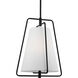 Allis 1 Light 15 inch Midnight Black Pendant Ceiling Light