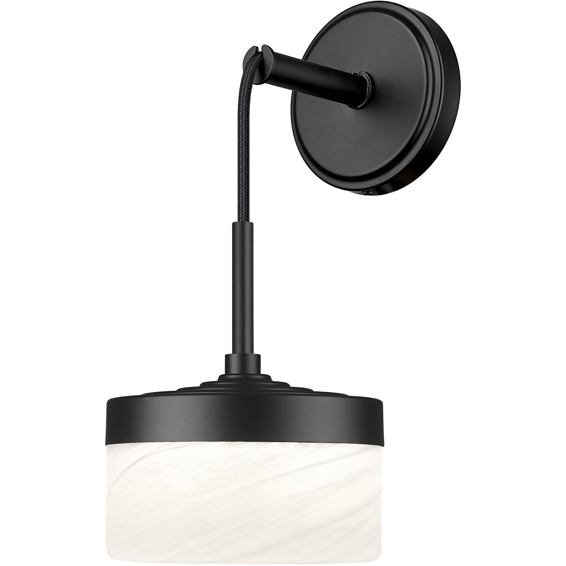 Renaud Wall Sconce Wall Light in Matte Black
