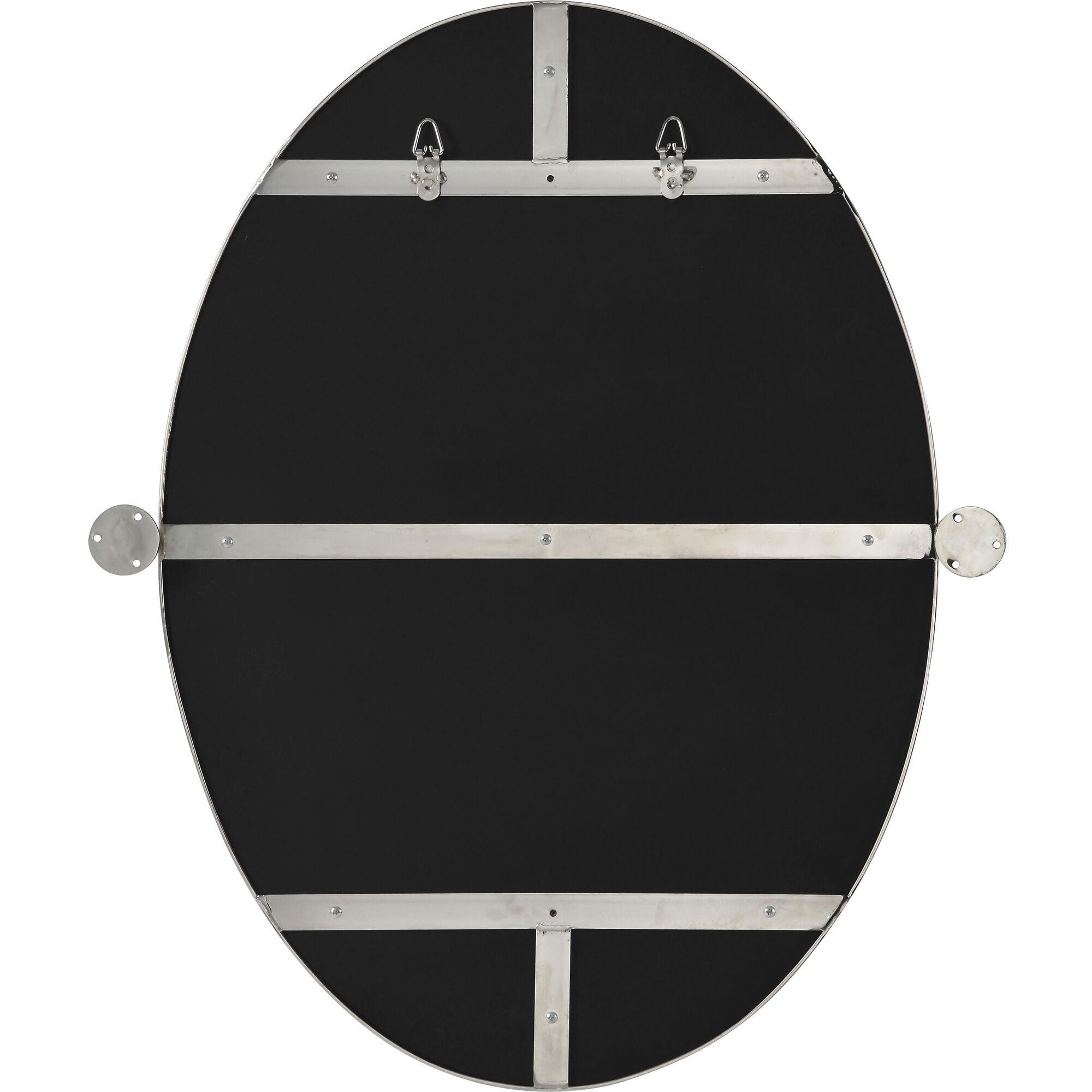 Azalea 30 X 24 inch Nickel Plated Wall Mirror