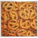 Pretzel Time Burnt Orange with White Framed Wall Art