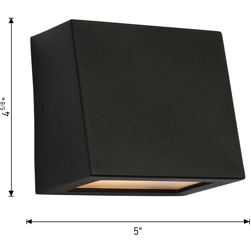 Sean Lavin Kakudo LED 4.63 inch Textured Black Outdoor Wall Lantern