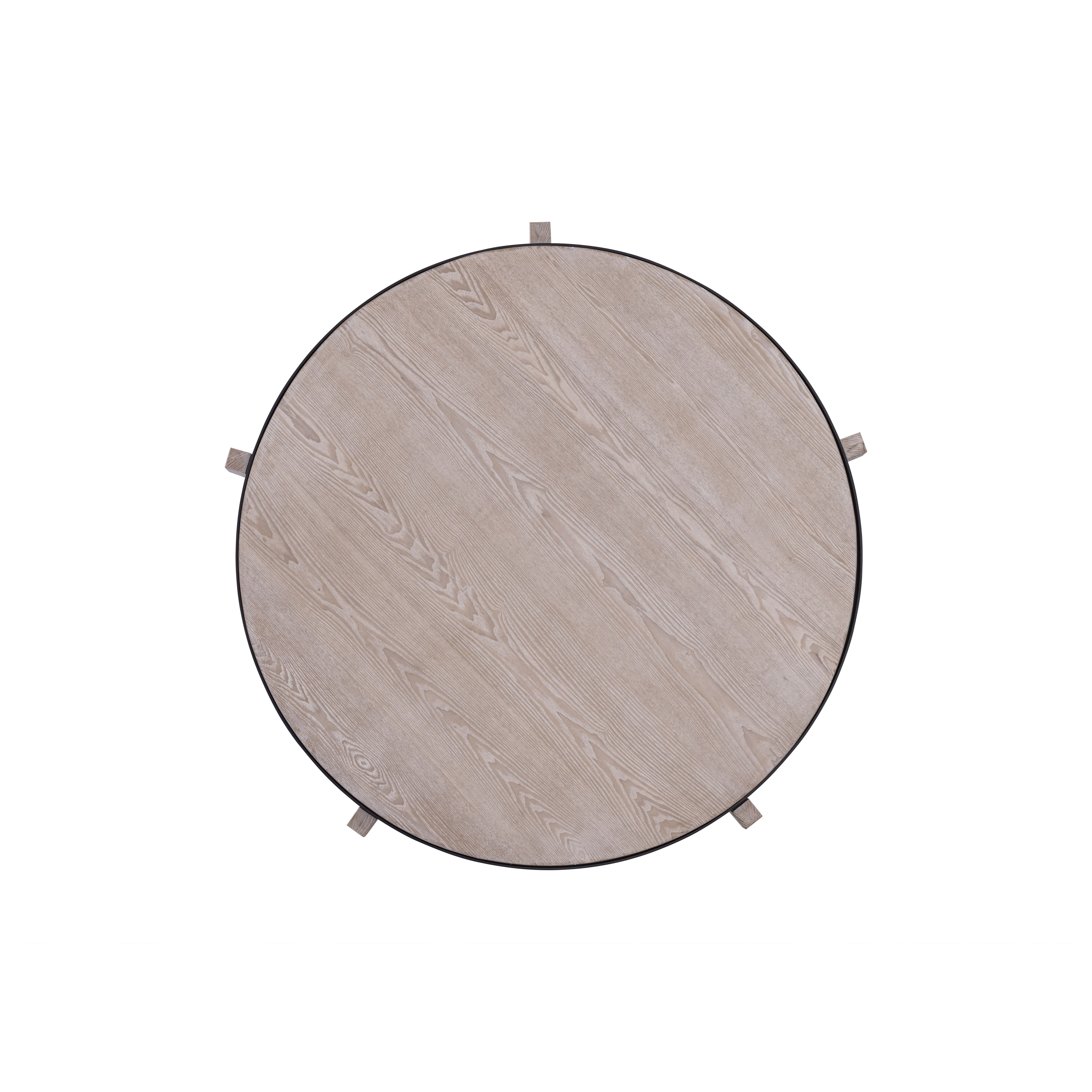 Donovan 45 X 45 inch Light Ash with Blackened Bronze Coffee Table