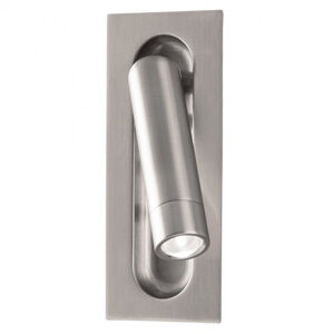 Scope Reading Light Wall Light in Brushed Nickel, dweLED