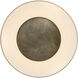 Lisa McDennon Linden 3 Light 24 inch Textured Heritage Brass Chandelier Ceiling Light