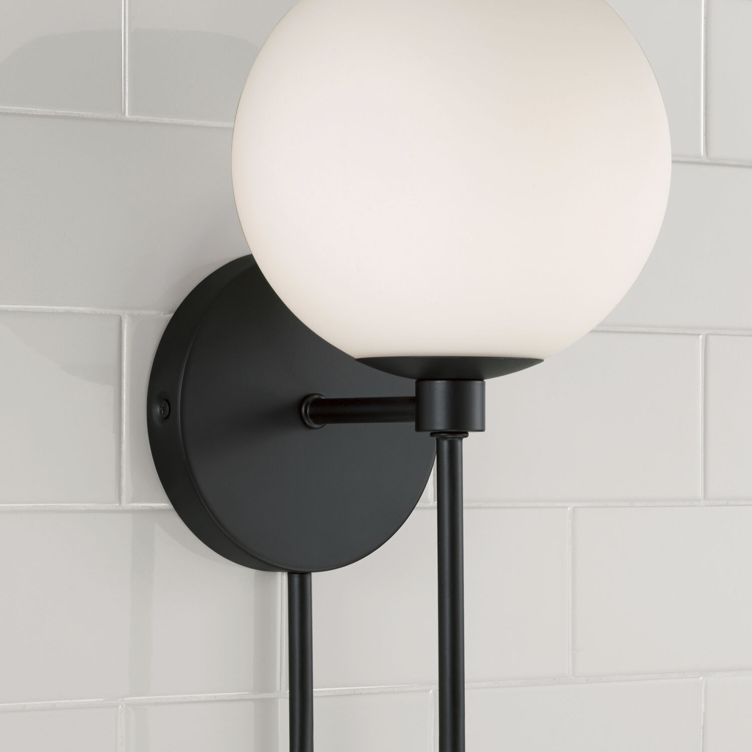 Ansley 1 Light 6.5 inch Matte Black Sconce Wall Light