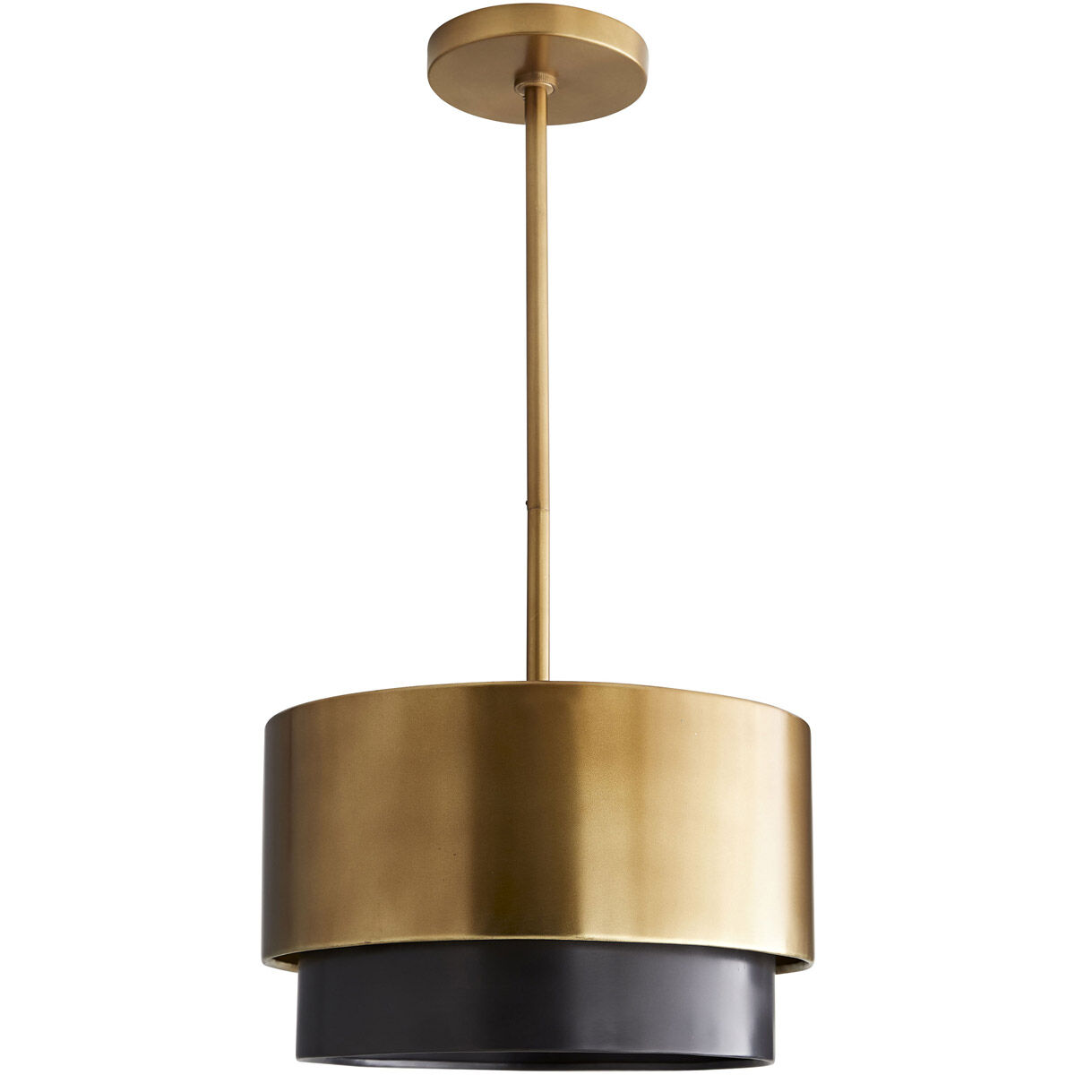 Nolan 3 Light 14 inch Antique Brass Mini Pendant Ceiling Light