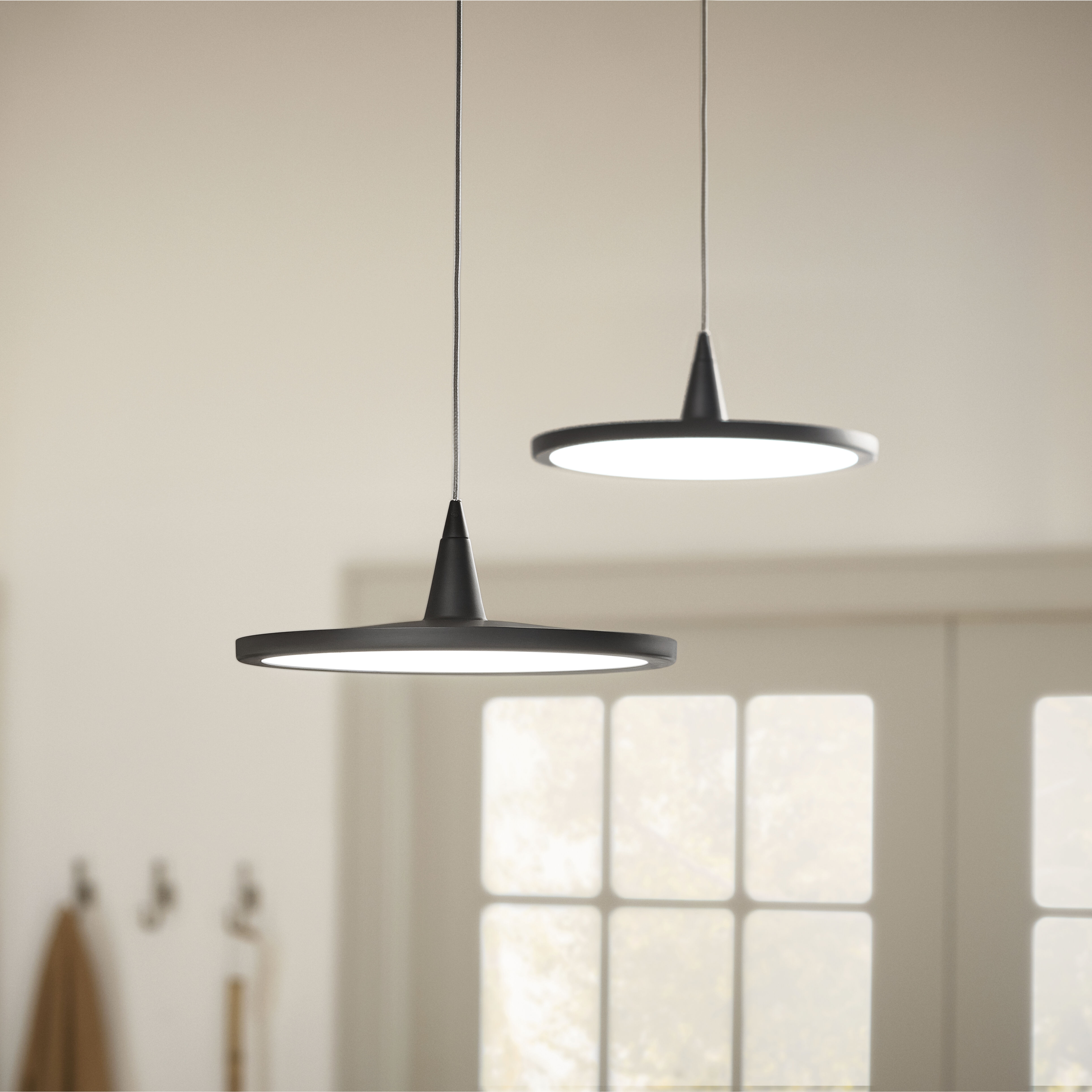 Jeno LED 9 inch Matte Black Mini Pendant Ceiling Light