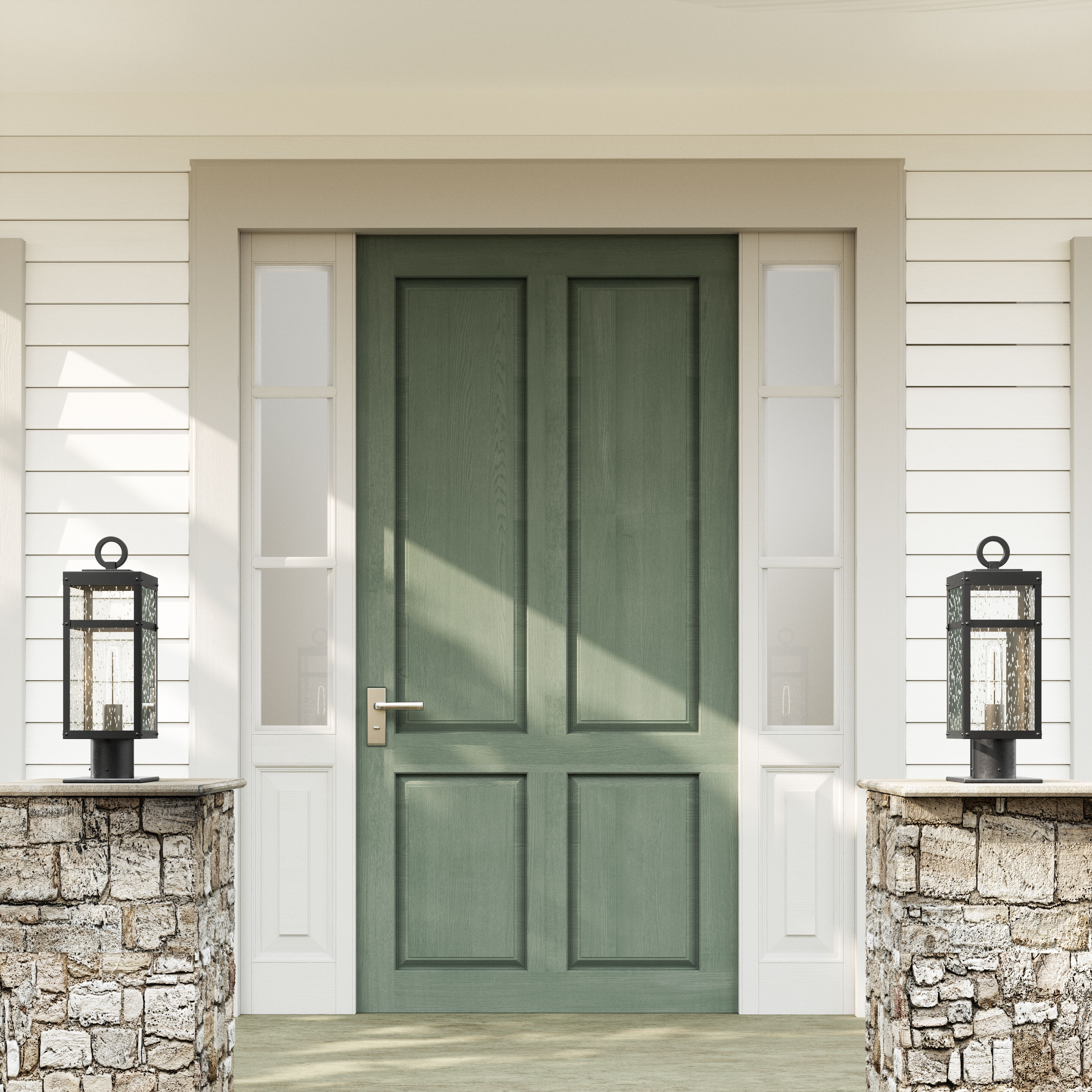 Dalton 1 Light 20 inch Textured Black Outdoor Post Light