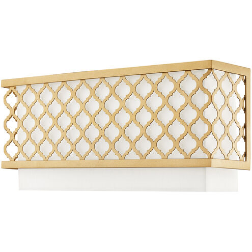Arabesque 2 Light 16 inch Soft Gold ADA ADA Wall Sconce Wall Light