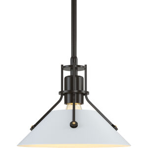 Henry 1 Light 9.2 inch Oil Rubbed Bronze and White Mini Pendant Ceiling Light in Oil Rubbed Bronze/White