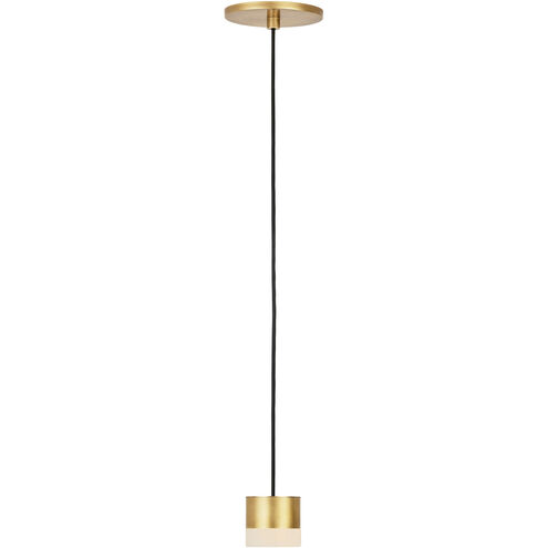 Sean Lavin Gable 1 Light 2.5 inch Hand Rubbed Antique Brass Line-Voltage Pendant Ceiling Light