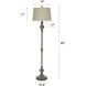 Cameron 65.75 inch 150.00 watt Aged Gold Floor Lamp Portable Light