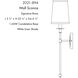Calera 1 Light Signature Brass Wall Sconce Wall Light