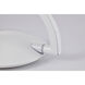 Orb 120 White LED Track Head - J-Type Ceiling Light