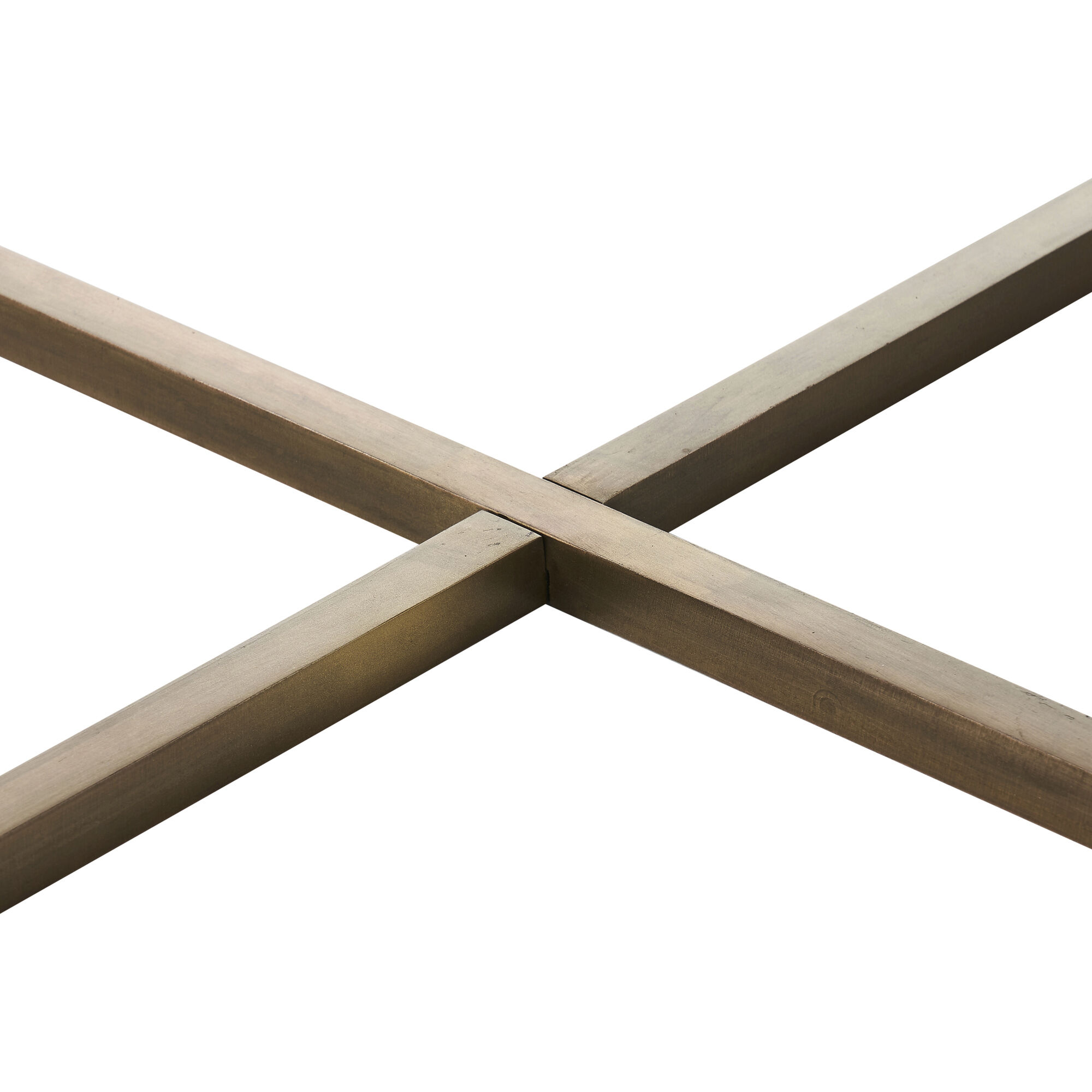 Liana 30 X 15 inch Antique Brass Coffee Table