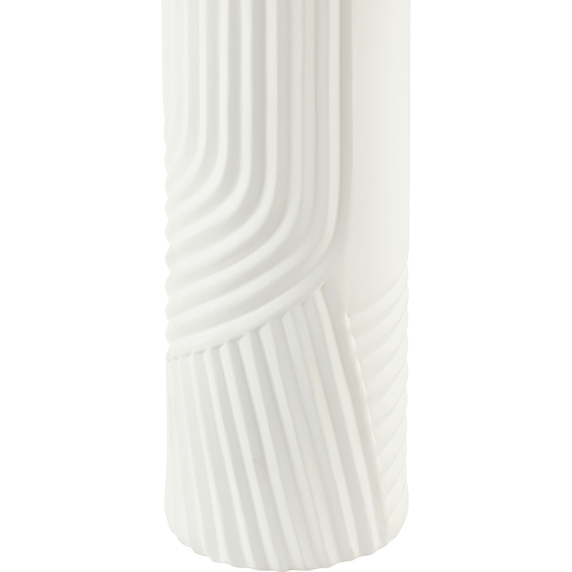 Valerie 28 inch 100 watt Matte Off-White Table Lamp Portable Light