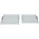 Perry Whisper Blue and White Tray