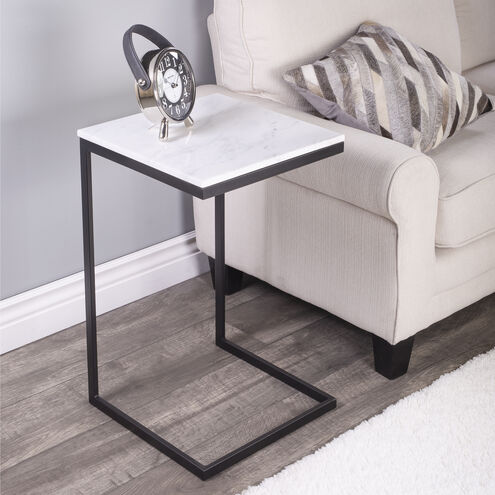 Butler Loft Lawler Black Metal & Marble 24 X 14 inch Black Accent Table