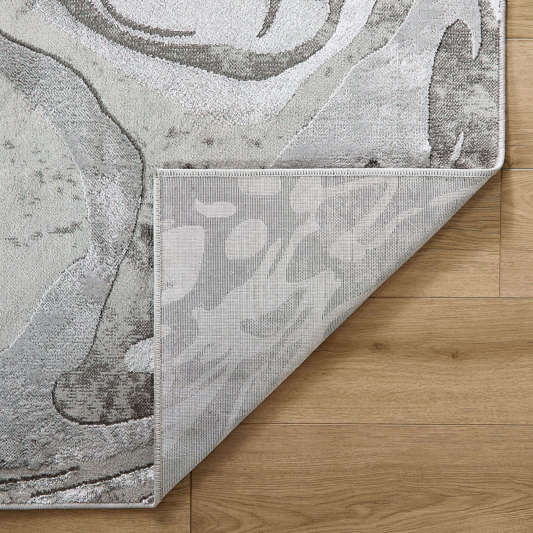 Ayda 36 X 24 inch Black/Grey Rug in 2 x 3