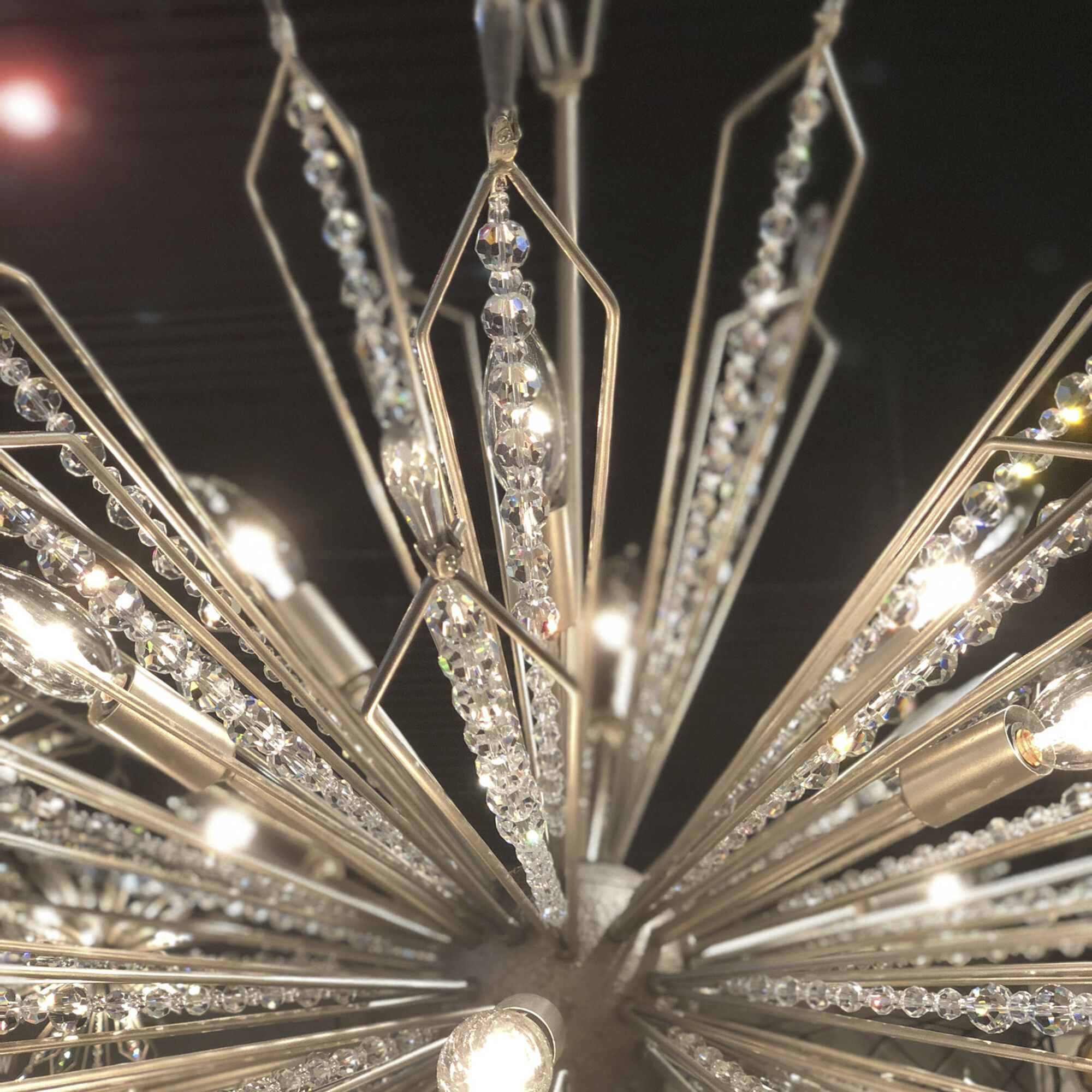 Orbital 16 Light 36 inch Gold Dust Pendant Ceiling Light