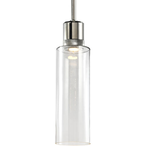 Zigrina 1 Light 5.88 inch Polished Nickel Pendant Ceiling Light