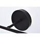 Hanson 4 Light 38 inch Black Bath Sconce Wall Light