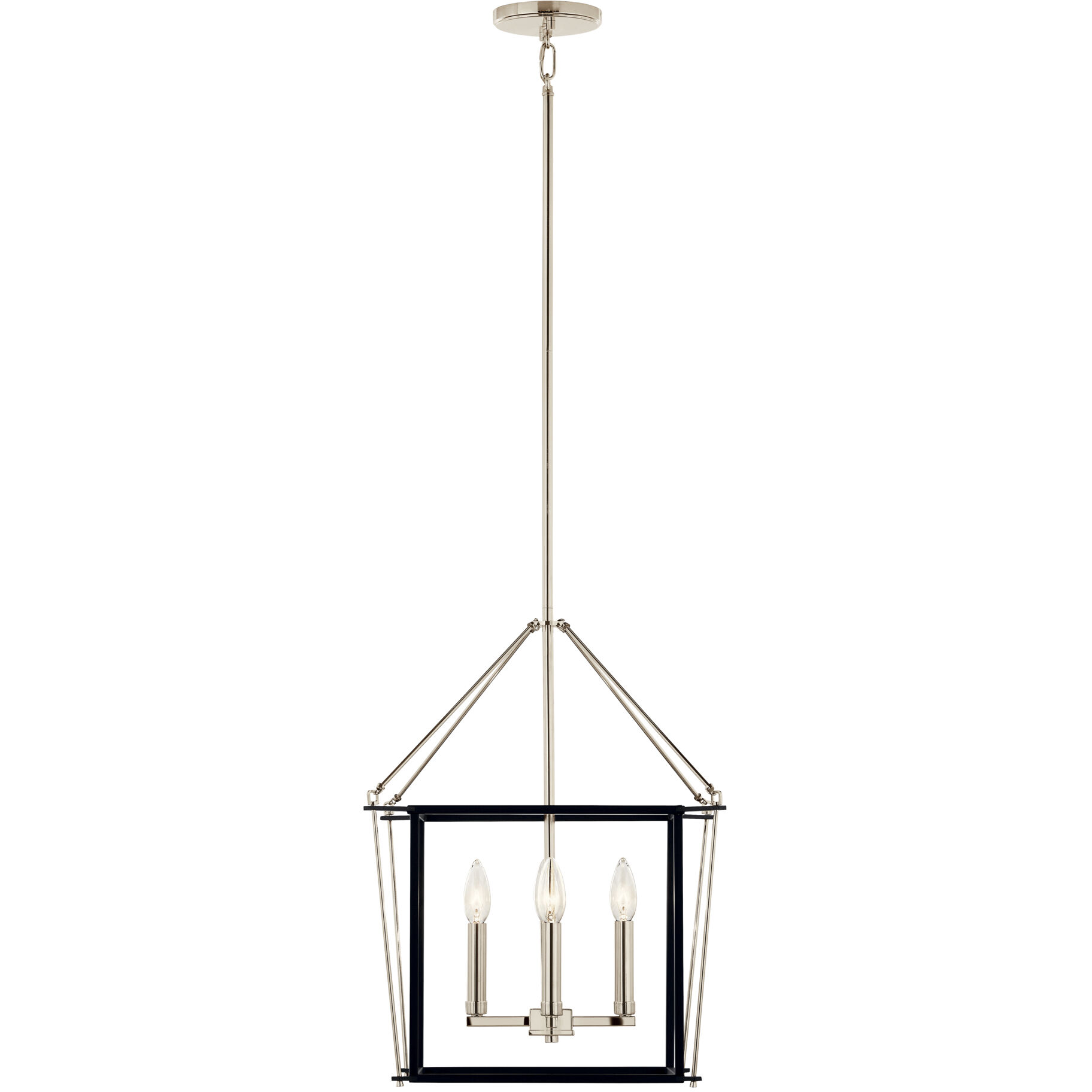Eisley 4 Light 16 inch Polished Nickel Foyer Pendant Ceiling Light