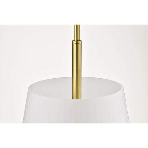 Lune 12 inch Vintage Brass Pendant Ceiling Light