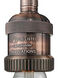 Franklin Restoration Bare Bulb LED 11 inch Antique Copper Bath Vanity Light Wall Light