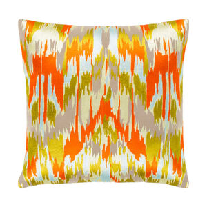 Ara 20 X 20 inch Bright Orange Pillow Kit, Square