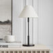 Drew & Jonathan Porteau 23 inch 9.00 watt Midnight Black Table Lamp Portable Light