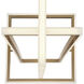 Bordo LED 15.75 inch Gold Chandelier Ceiling Light