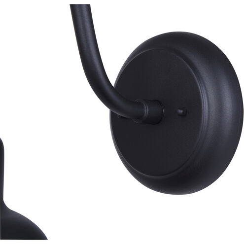 Valec 1 Light 13 inch Sand Black Outdoor Wall Lantern