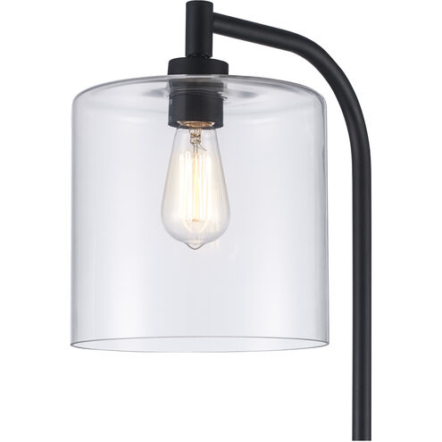Whistler 62 inch 60.00 watt Black Adjustable Floor Lamp Portable Light