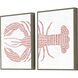 Spotted Crab / Spotted Lobster 16 X 12 inch Non-Glass Framed Art, Propac