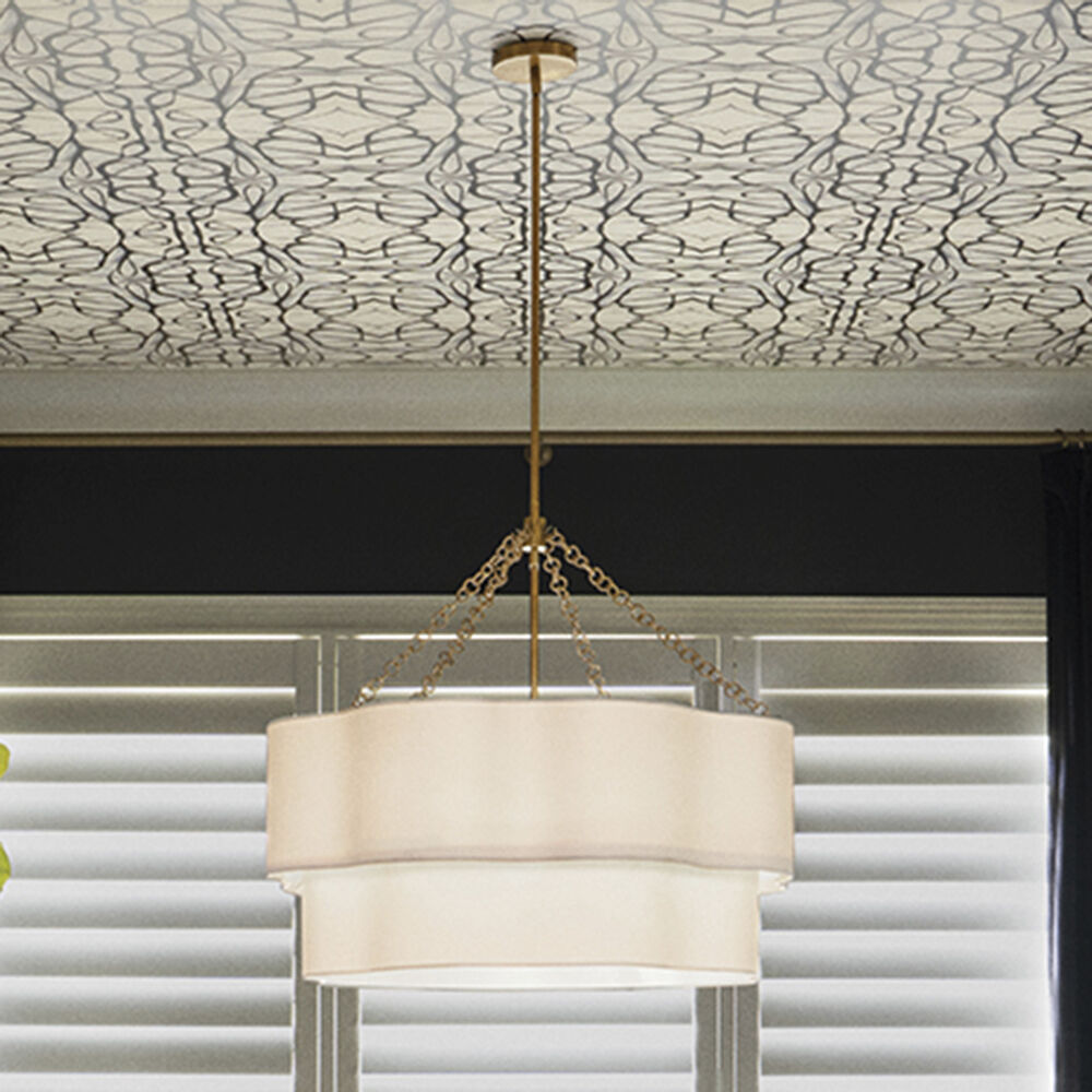 Gwen 8 Light 32 inch Lacquered Brass Chandelier Ceiling Light